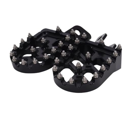 Pédales de repose-pieds noir pour pit bike Kawasaki KLX 110 L