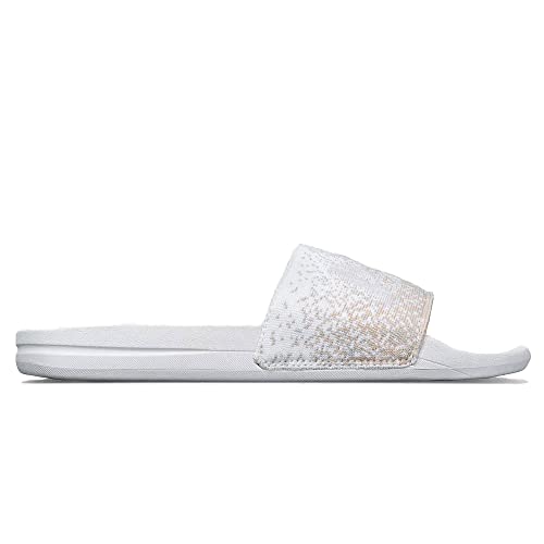 Women's Big Logo TechLoom Slide White / Pastel Melange / Ombre WHITE / PASTEL MELANGE / OMBRE / 82