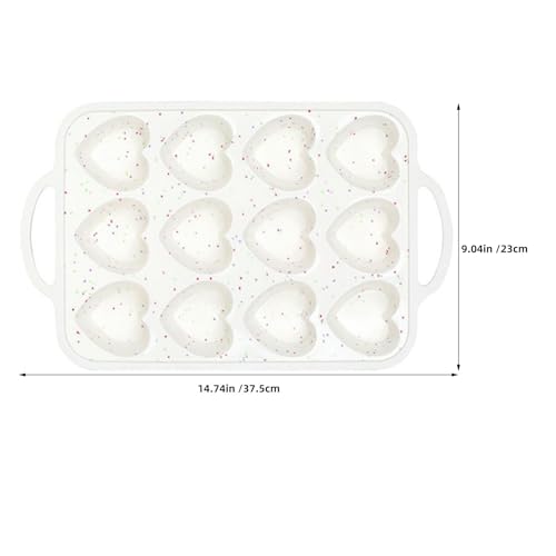 Molde para pasteles antiadherente en forma de corazón para tus postres de fiesta 3