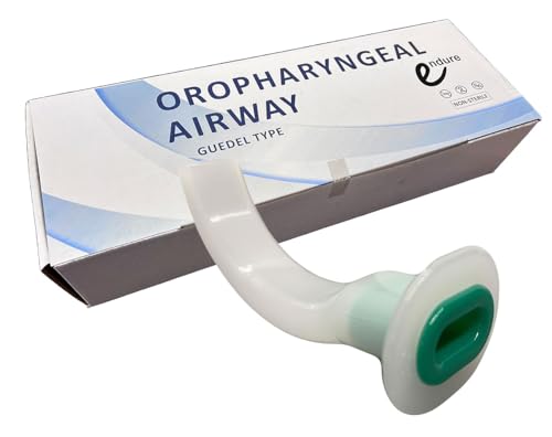 Endure Oropharyngeal Airway (#2-80 mm), Box of 50 OPA, Green Color