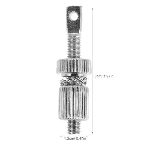 6 piezas resortes de reemplazo para pedal de bombo miniatura 2