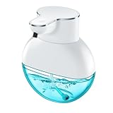 JoyousMall Dispensador de jabón sin contacto montado en la pared, sensor...