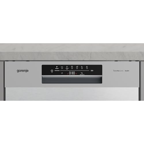 Gorenje GU642D90X Geschirrspüler/Unterbaugerät/60 breite/14 Maßgedecke/6 Programme/UltraClean/Total AquaStop/MultiClack/EcoProgramm/EEK:D/Gerätemaße (HxBxT):84,5 x 59,9 x 59,7cm