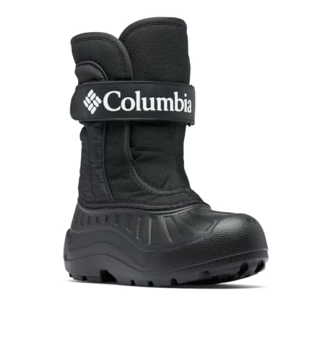Columbia Youth Unisex Powderbug Snowlite Strap, Black/White, 10