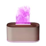 Flammenöl-Diffusor – 220 ml Aroma-Luftbefeuchter, leiser ätherischer Nebelerzeuger...
