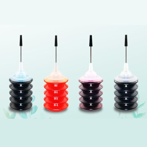 QIANWENSHANWH Tragbare Universal-Nachfülltinte 30 ml, kompatibel mit H-/*P C-Non Patronen 301, 302, 304, 305, 303, 604 XL Druckertinte(3 Pcs)
