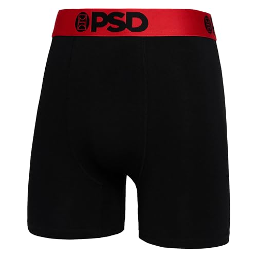 PSD Men's Mid Length Boxer Briefs - 5 Inch Inseam Breathable and Supportive Men's Underwear with Moisture-Wicking Fabric3