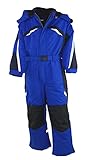  Fortuna F. Schneeanzug Schneeoverall Winteranzug Skianzug SKIOVERALL Winter Kinder 116-140 LB1315 (blau, 122)