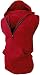 Men's Sleeveless Workout Hoodie Zip-up Vests Gym Bodybuilding Lifting Tank Tops (M,Red)