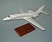 Scalecraft Cessna Citation Sovereign Desktop Display Airplane Mahogany Model White