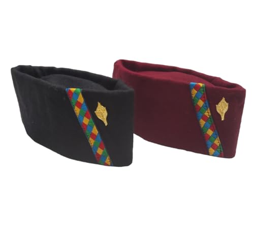 Label Ambey Pahadi caps/topi Brahmakamal Uttarakhand Topi, Pahadi...