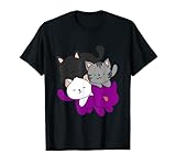 Para asistir a un evento lgbtq en el que se quiera dar a conocer la asexualidad. Para todos los que aman un motivo de Cuddle Cats.