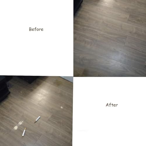 Image of KRySt Furniture Touch-Up Marker | Colour Wood Repair Markers for Scratch Removal on Wooden Furniture, Floor, Table, Cabinet & Door | Quick Dry Surface (8 MARKER + 8 WAX Color)