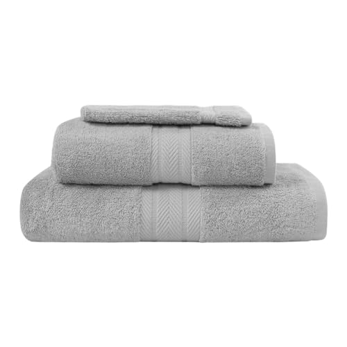Linge de bain 3 pièces Sensei Maison drap serviette gant