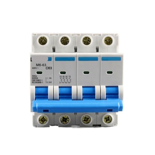 Disjoncteur miniature rail DIN 63A interrupteur ouvert pour rénovation électrique