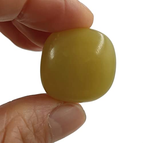 Cube de Jade Citron Naturel 2-3cm AMUCK Pierre Roulée Maison - 2