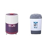 Lavadora Acros de 22kg Una tina Manual Redonda Morada modelo ALF-2253EM + Centrifugadora Dace 8...