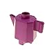 Produktbild 1 x Lego Duplo Geschirr Kanne rosa dunkel pink hoch Kaffee Tee Milch Puppenhaus Wohnzimmer Küche Zubehör Möbel 31041