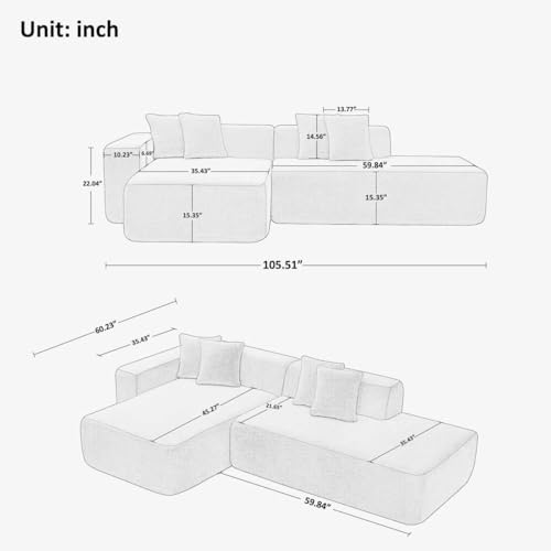 Image of 2 - Piece L-Shaped Upholstered Sectional Green