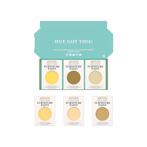 Rust-Oleum Furniture Paint in Chalky Finish – Warming Yellows Tester Box