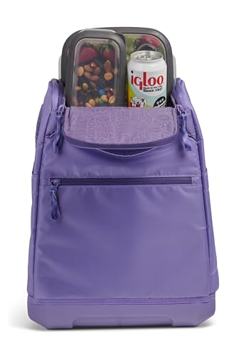 Image of Igloo Tag Along 12-Can Satchel Cooler | Insulated Cooler Bag with Sturdy EVA Base