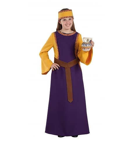 Robe Dona Jimena pour enfant pour fête et carnaval Taille 12