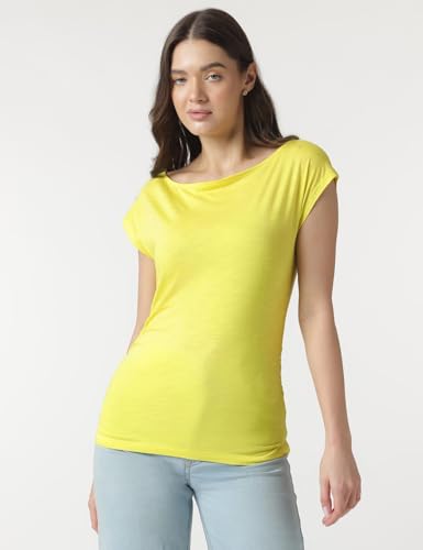 Image of Marks & Spencer Women Cotton Solid Regular Fit Blouse