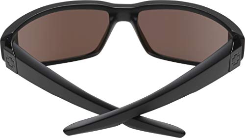 Spy Optic Black Wrap Dirty Mo Matte Blk-HD Brnz w Mirror, Happy Bronze Polar with Blue Spectra, 60mm - Thumbnail 4