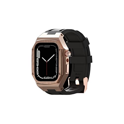 Kit modification Apple Watch 8 en métal | Boîtier de luxe SCHIK