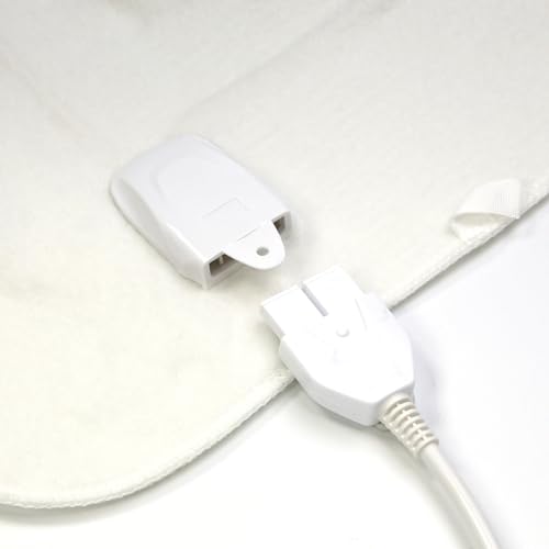 EMtronics Heated Electric Under Blanket Bed Warmer with 3 Heat Settings, Overheat Protection, Machine Washable - King Size 165cm x 137cm