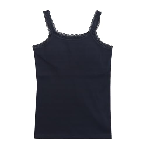 [子供肌着専門店 Twin Dimple] カップ付リブレースタンクトップ 140/150/160/165 (5098/5099/5100) 女の子 ジュニア インナー 下着