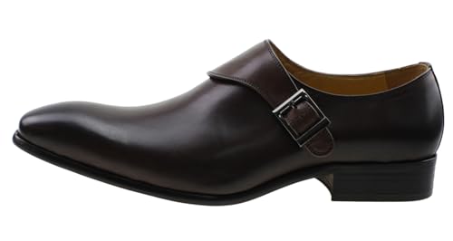 Santimon Men's Loafers Slip-Ons Dress Casual Business Shoes Genuine Leather Comfortable Driving Buckle Loafer Fashion Prom Wedding Formal Tuexdo Moccasins Zapatos Hombre2