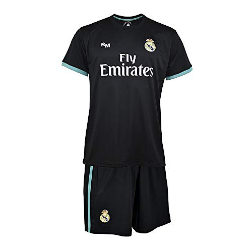 Rogers Box Set 2ª EQUIPACION Real Madrid Replica Oficial -2017-2018-RONALDO Nº 7 Talla 12 AÑOS