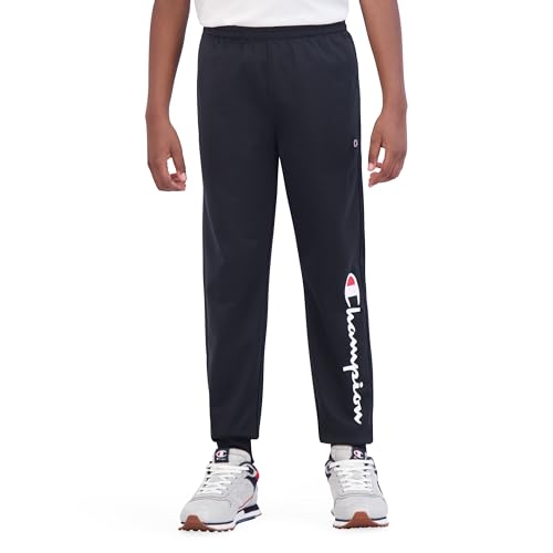 Champion Heritage Boys Iconic Track Pants | Athletic Jogger Pant | Kids Sweatpants2