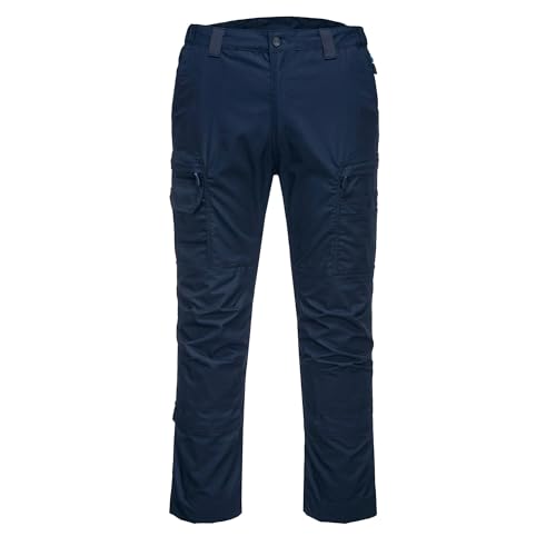 Image of Portwest T802 KX3 Ripstop Stretch Work Pants Navy