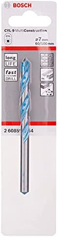 Bosch Professional CYL-9 Construction Multi-Purpose Drill Bit (Stone, Wood, Ø 4 mm, Accessories Rotary Drills)