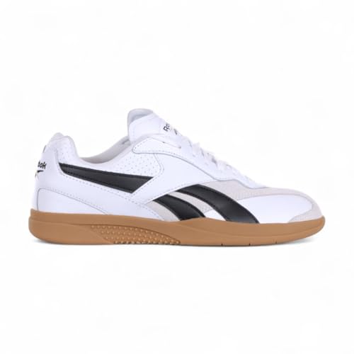 Reebok Hammer Street baskets unisexes blanc et doré avec semelle gomme