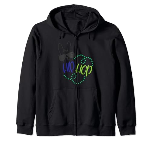 Conejo Hip Hop Sudadera con Capucha