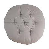 Besttoolifes Terrassenstuhlkissen, Polyester-Hängekorb-Pad mit PP-Baumwoll-Füllung, ergonomische Druckentlastung für Schaukelstühle und Liegen, 40 x 40 cm (C)