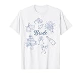Bride Future Mrs Bow Bridal Party Wedding Bachelorette T-Shirt