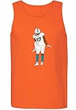 Dolphins Waddle Penguin Dance Tank Top Adult Orange