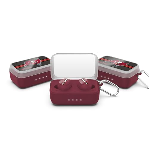 Image of SOAR NFL Wireless Sport Earbuds: Comfortable Fit & Convenient Charging
