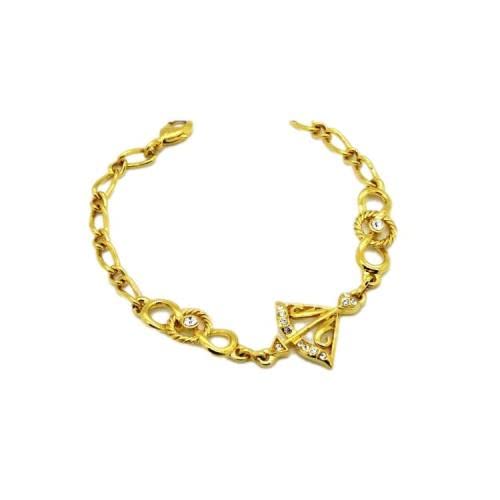 GenericGold Plated 18 Karat Designer Bracelet