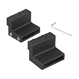 Besttoolifes Butée de porte coulissante en alliage métallique pour portes de grange, butée...