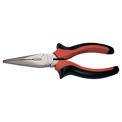 Mtx Alicate Bico Meia Cana Reto Nickel 6 Pol. (160 Mm) Cabo Dupla Injeção
