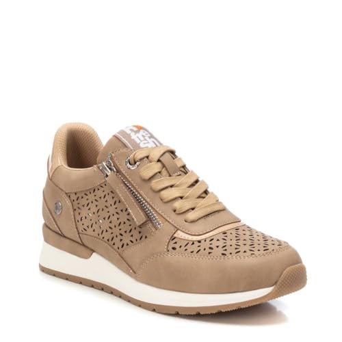 Chaussures décontractées pour femme REFRESH baskets basses légères noires - 3
