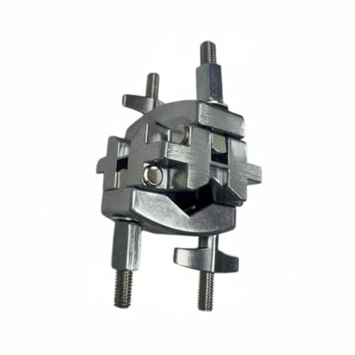 Abrazadera para soporte de batería de metal, accesorio de extensión para platillo, montaje seguro para soporte de batería, ideal para actuaciones en vivo miniatura 1