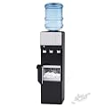 IKT Hot and Cold Water Cooler Dispenser with Ice Maker for 5 Gallon Bottle 27 lbs Daily Capacity Night Light Child Safety Lock Black