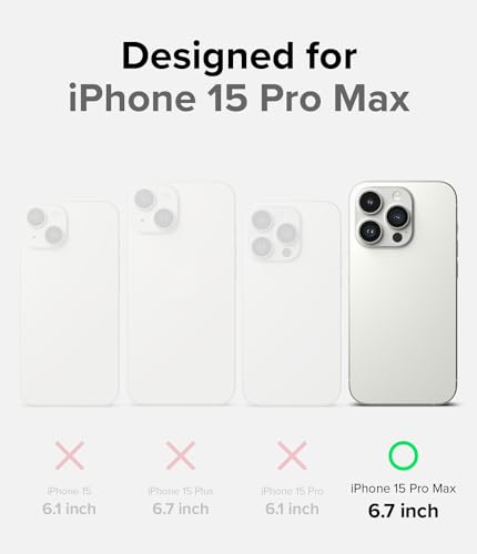 image for Ringke Onyx [Feels Good in The Hand] Compatible with iPhone 15 Pro Max