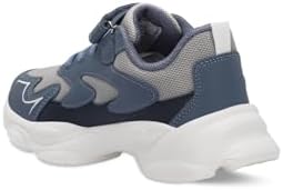 Slazenger PARIS Erkek Çocuk Cırt Cırtlı Mavi Sneaker - Görsel 3